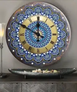 Reloj Mandala Diamond Painting