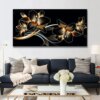 Cuadro Flores Doradas Diamond Painting - Imagen 3