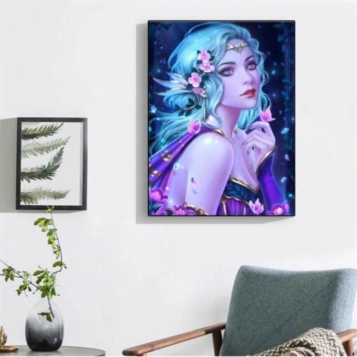 Cuadro Hada Diamond Painting