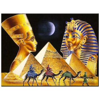 Cuadro Diamond Painting Reina de Egipto