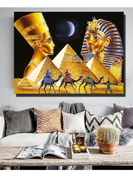 Cuadro Diamond Painting Reina de Egipto