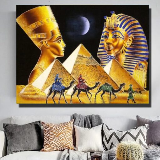 Cuadro Reina de Egipto Diamond Painting