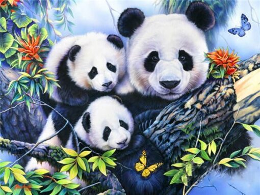 Cuadro Panda Diamond Painting