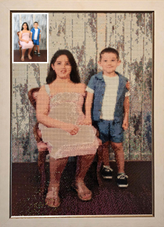 Foto Personalizada Diamond Painting Bodas Comuniones Bautizos Regalos