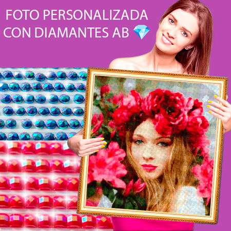 Foto personalizada pintura de diamante AB de Calidad