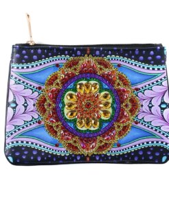 Monedero de Manualidad Mandala Arte con Gemas