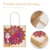 Bolsa de lino pintura con diamantes 5D - Imagen 2