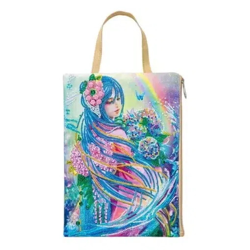 Bolsas de Mano Geisha Pintura con Diamantes 5D