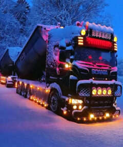 Cuadro Paisaje Invernal Diamond Painting