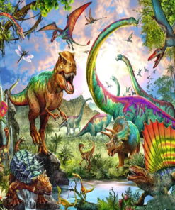 Cuadro Dinosaurio Diamond Painting