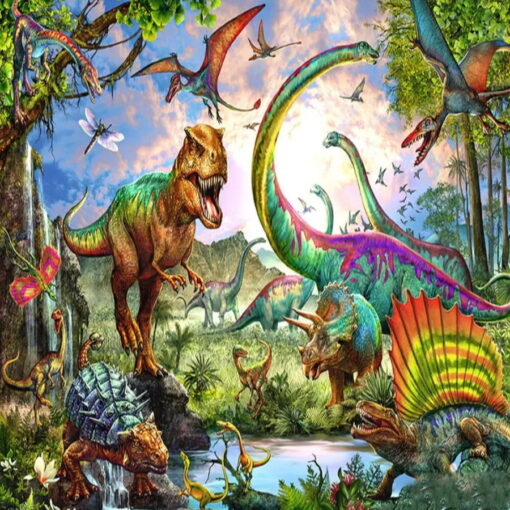 Cuadro Dinosaurio Diamond Painting