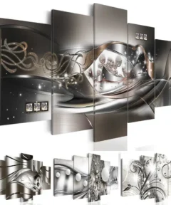 Cuadro Mistery Flowers Diamond Painting 5D Mosaico