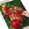 Cuadro Vela Navidad Diamond Painting - Imagen 3