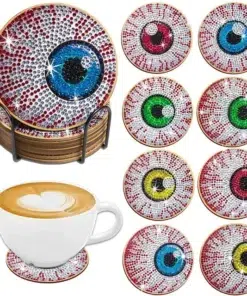 Posavasos Ojos Halloween Diamond Painting