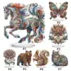 Kit de Adornos de Mesa Pintura Diamantes 5D