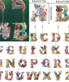 Llavero Pintura de Diamantes DIY