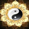 Cuadro Mándala Tai Chi Diamond Painting