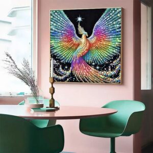 Cuadro Pavo Real pinturas de diamantes