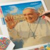 Cuadro del Papa Francisco Diamond Painting - Imagen 2
