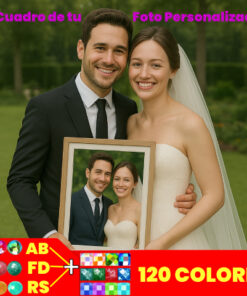 Cuadro Personalizado 120 Colores Punto Cruz Diamante