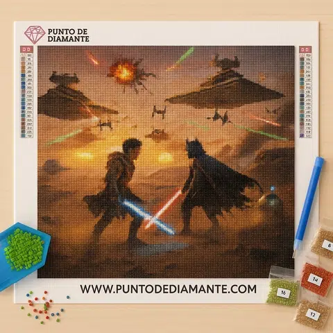 Cuadro Star Wars Diamond Painting Cuadro Star Wars Diamond Painting - Imagen 2
