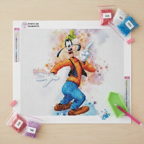 Cuadro Goofy Diamond Painting 5D DIY Cuadro Goofy Diamond Painting 5D DIY - Imagen 2