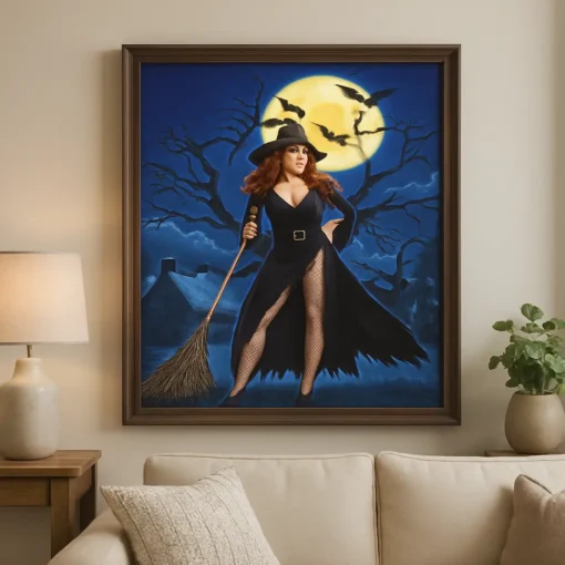 Cuadro Hechicera en Bosque Diamond Painting 5D - Imagen 3