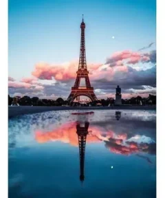 Cuadro Torre Eiffel en París Punto de Diamante