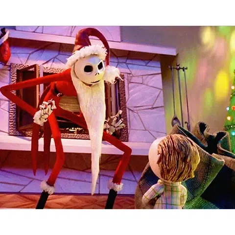 Cuadro Jack Skellington Navidad Bordado de Luz Cuadro Jack Skellington Navidad Bordado de Luz