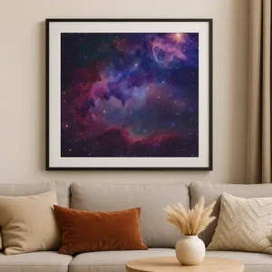 Cuadro Nebulosa con Estrellas Diamond Painting