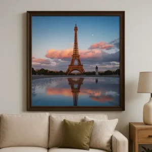 Cuadro Torre Eiffel en París Punto de Diamante