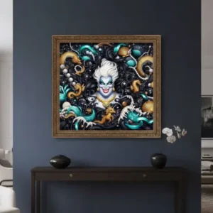 Cuadro Bruja Marina y Perlas Diamond Painting