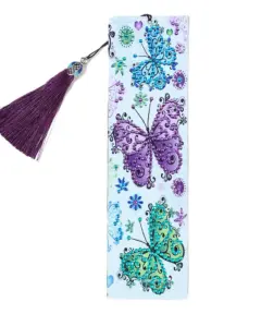 Marcapáginas Diamond Painting Mariposas