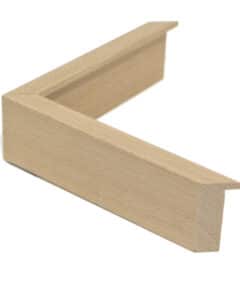 Marco de 2 cm de Madera de Haya Natural a Medida