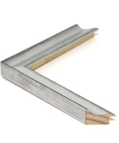 Marco de Madera en Color Plata de 3 cm a Medida