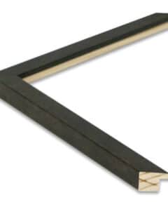 Marco Negro Óxido de Madera a Medida ancho