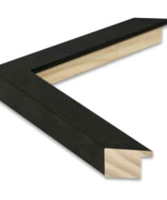 Marco de Madera Negro Óxido a Medida de 3 cm