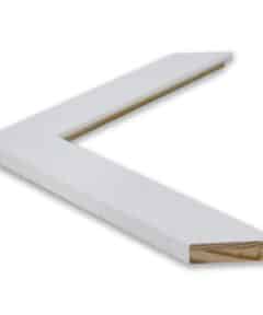 Marco Blanco de Pino a Medida ancho 4 cm