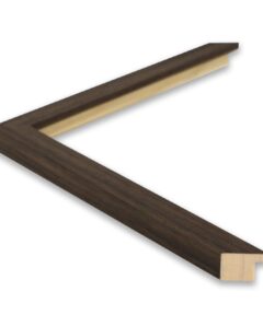 Marco de Madera de Pino color Tabaco a Medida ancho 1,8 cm