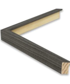 Marco Gris de Madera de Pino a Medida ancho 1,5 cm