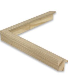 Marco de Madera de Pino color Haya a Medida ancho 1,5 cm