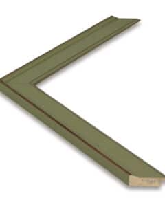 Marco Verde de Madera a Medida ancho 2,8 cm