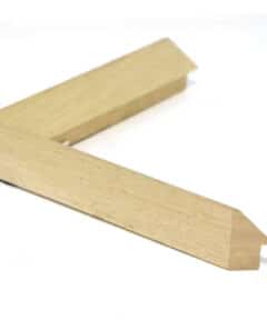 Marco de Madera Ayous Natural a Medida sin Pintar ancho 2 cm