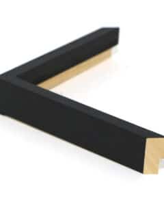 Marco Negro Satinado de Madera Ayous a Medida
