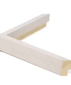 Marco de Madera Ayous Perla Satinado a Medida ancho 1,5 cm