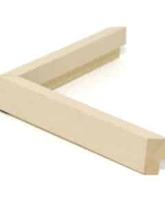 Marco de Madera Ayous Piedra Satinado a Medida ancho 1,5 cm