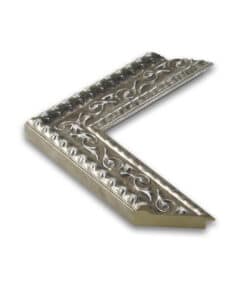 Marco de Madera en Plata Envejecida de 6,5 cm