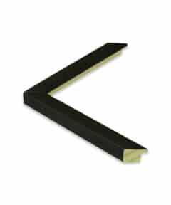 Marco Negro de Madera con Relieve de 2,3 cm a Medida