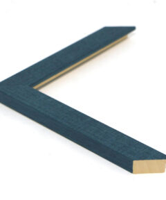 Marco a Medida Azul Rústico de Madera ancho 2,8 cm