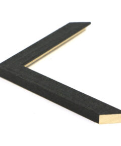 Marco a Medida Negro Rústico de Madera ancho 2,8 cm